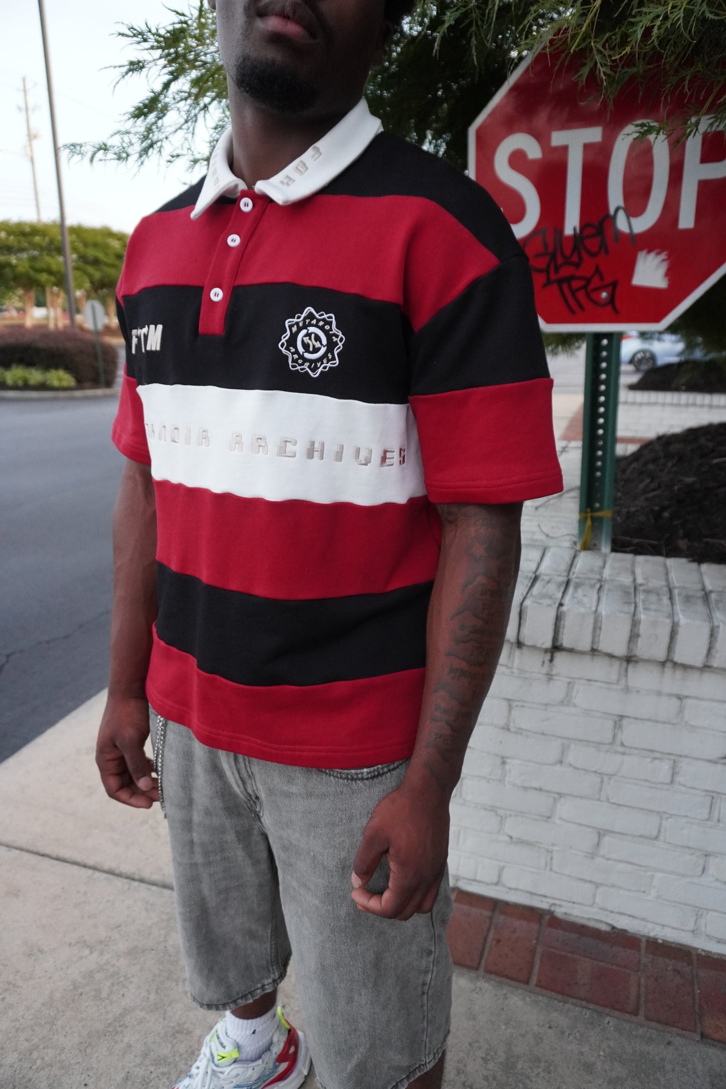 !Red FTM Polo T-Shirt