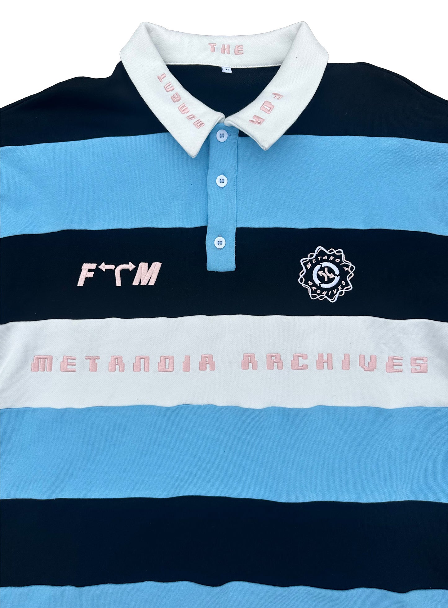 !Blue FTM Polo T-Shirt