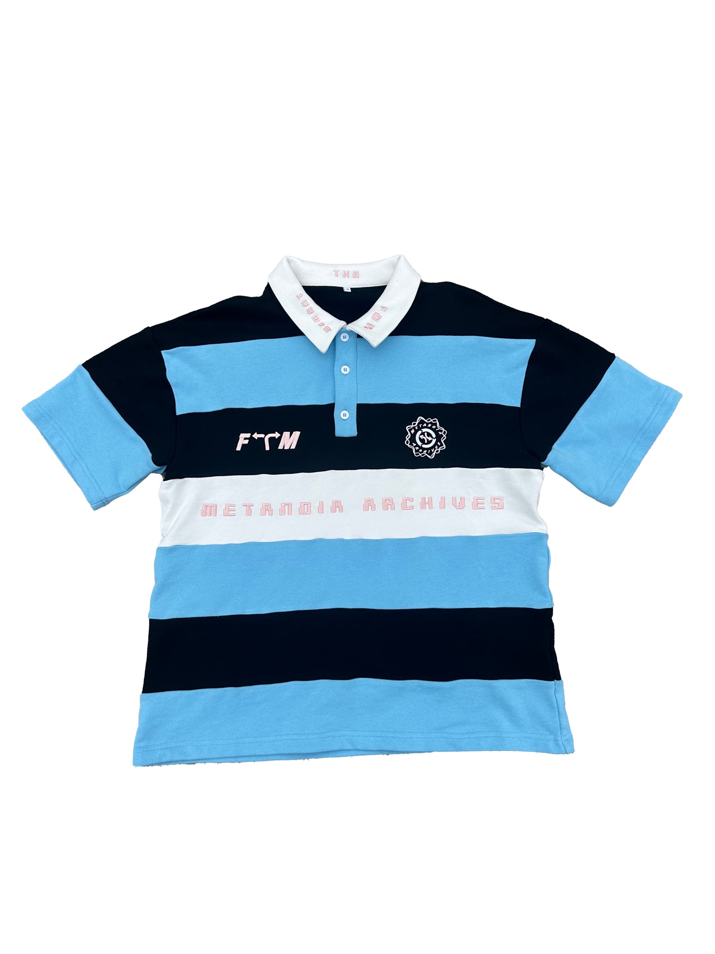 !Blue FTM Polo T-Shirt