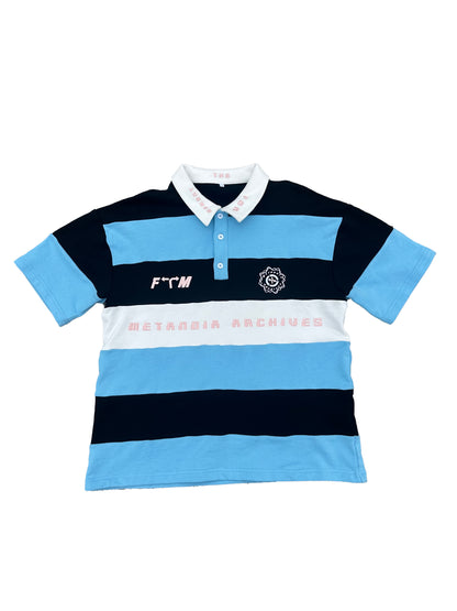 !Blue FTM Polo T-Shirt